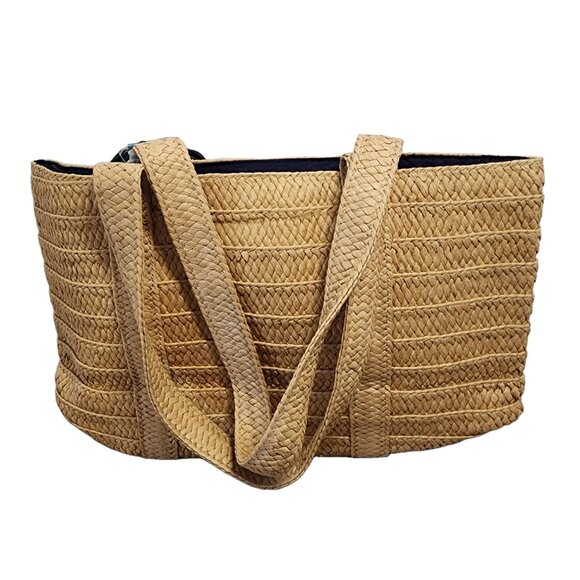 Draper James Everyday Straw Bag (NWT) - Picture 2 of 5